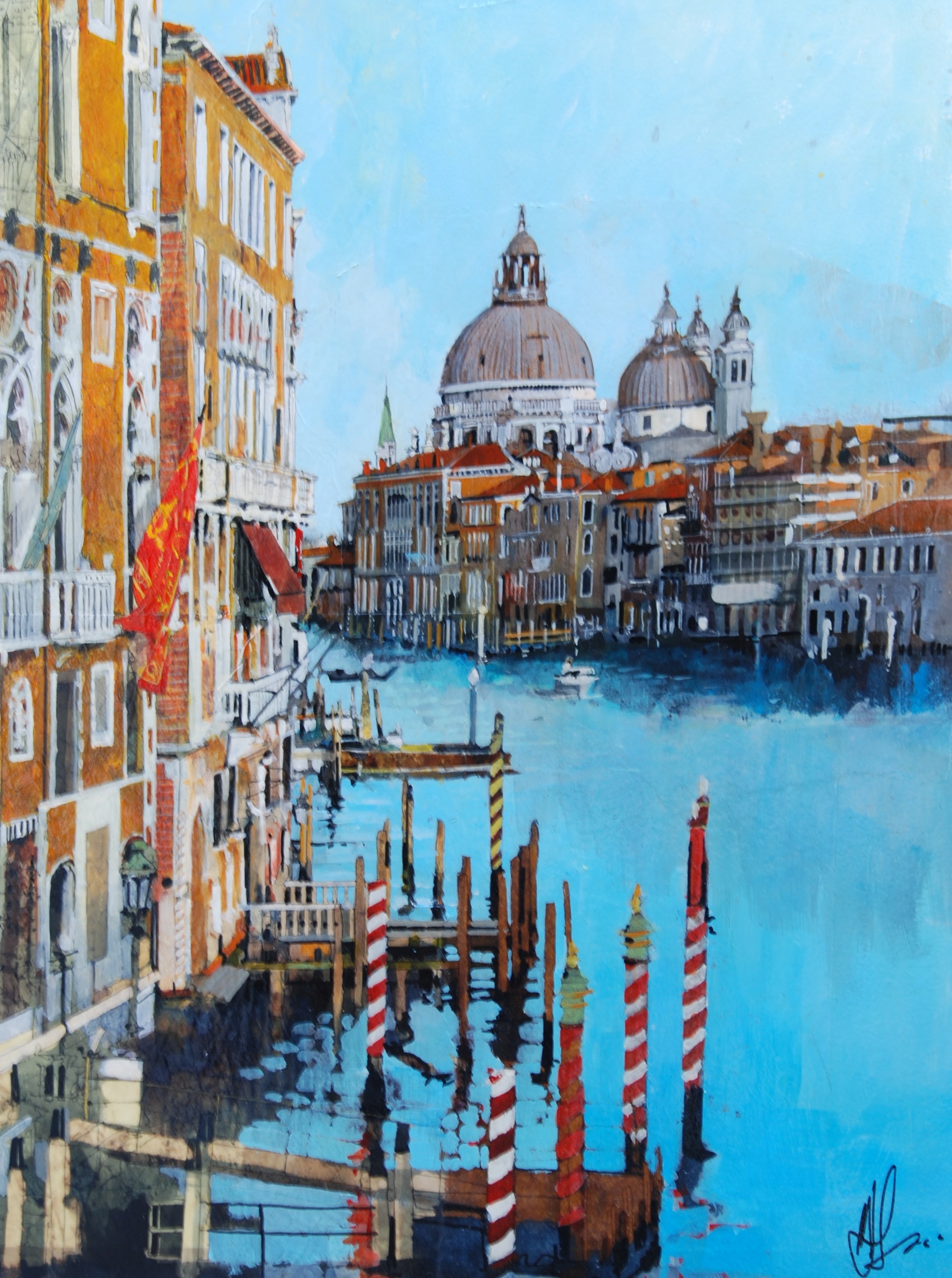 'Grand Canal Venice' by artist Malcolm Cheape